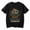 Black A, variant on Women's Black Crew Neck Graphic T-Shirt, Moon Woman Botanical Art Print Short Sleeve Tee for Casual Summer Wear