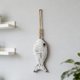 thumbnail image 5 of Escultura de pez colgante, decoración de pared, decoración del hogar, decoración de pared náutica de madera para Blanco, 5 of 9