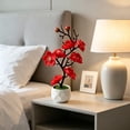 thumbnail image 5 of Artificial Cherry Blossom Tree,Artificial Plants Bonsai Small Tree with Vase,Fake Flowers Table Potted,Spring Decorative Branches Plants Potted,Decoration for Women Gifts Office Desk Decor, 5 of 6
