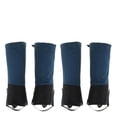 thumbnail image 1 of 4pcs nieve impermeable pierna polainas cubierta zapatos botas caminar Azul l Cola Calzas para caminar, 1 of 8
