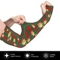 thumbnail image 3 of Haiem Checkered With Golden Stars UV Protection Cooling Arm Sleeves for Men and Women UPF 50 Sun Sleeve, 3 of 8