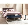 thumbnail image 2 of Serta Danes Tufted Bench with Iron Legs, 2 of 7