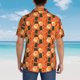 thumbnail image 4 of Balery Ramen Noodle Soup Camisas hawaianas de manga corta para hombre, camisas playeras de corte holgado, camisas de vacaciones con botones,Small, 4 of 7
