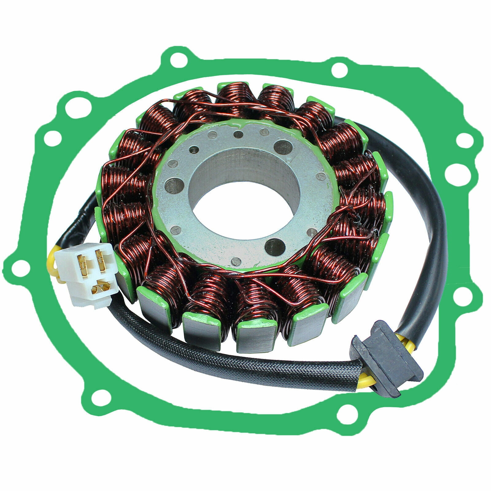 Woostar Recambio Regulador Voltaje WOOSTAR Regulador De Voltaje Para Suzuki GSX-R600 / GSX-R750 / GSX-R1000 (2001-2005) - Reemplazo OEM 31401-35F00 Medidas 94x80x28mm