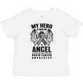 thumbnail image 3 of Inktastic My Hero is Now My Angel Brain Cancer Awareness Boys or Girls Toddler T-Shirt, 3 of 5