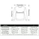 thumbnail image 5 of Sudadera de mujer, jersey de algodón con cuello redondo y manga larga, 5 of 5