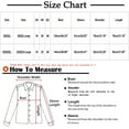 thumbnail image 2 of Turilly Women's Casual Printed Hooded Button Pocket Long Sleeved Top Sweater, 2 of 4