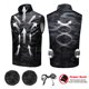 thumbnail image 3 of Nuevo chaleco de hielo para hombre, ventilador, aire acondicionado, ropa deportiva, chaleco de enfriamiento recargable por USB, chaqueta de verano para acampar, pescar y hacer senderismo, ropa de trab, 3 of 5