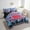 Blue Tomato, variant on Erosebridal Football Print Bedding Sets Twin Size,Red Grey Comforter Sets with Sheets,Teenager Bedroom Decor(Tampa Bay),Reversible,Lightweight,7-Piece