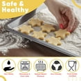thumbnail image 4 of Fourthline Butter Paper Sheets, Specialized Baking Sheets, Non-Sticky for Microwave,Oven, Wrapping Food Colour White, 10" X 10" (Pack of 100), 4 of 4