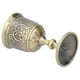thumbnail image 1 of Copa de vino de bronce Bling Bling copa de bronce en relieve cáliz real, 1 of 12