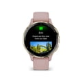 thumbnail image 4 of Reloj inteligente Garmin Venu 3S de 41 mm de acero dorado con funda Dust Rose, 4 of 9