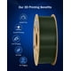thumbnail image 3 of Filamento de impresión 3D DURAMIC 3D PETG de 1,75 mm, color verde militar, 1 kg, 3 of 7