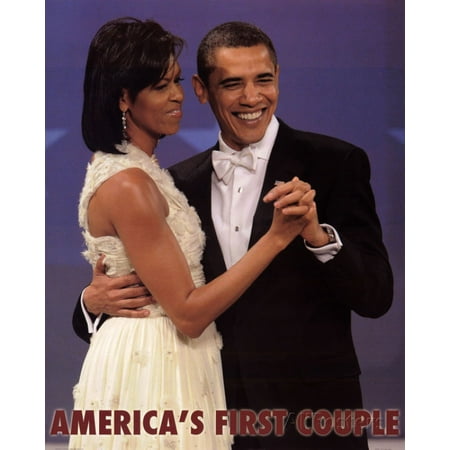 Dancing Art Poster - Michelle and Barack Obama - First Couple - Dance 20x16 Art Print Poster