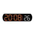 thumbnail image 1 of Reloj digital, despertador de escritorio, portátil, pantalla de 12/24 horas, reloj electrónico, despertador digital para niños, adultos y adolescentes Naranja, 1 of 8