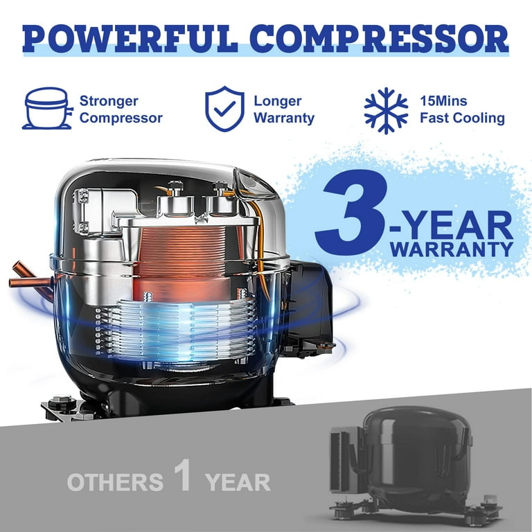 Setpower PT35 12V Portable Car Fridge, 37 Quart, 0℉-50℉, Separate