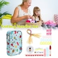 thumbnail image 3 of Knitting Kit Practical Circular Double Pointed Interchangeable Crochet Needles Set with Long Cables for Beginners, 3 of 9