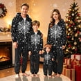 thumbnail image 5 of KICILVS Christmas Matching Pajamas Family Cute Reindeer Onesie Pajamas Holiday Deer Hooded Zip Up Jumpsuit Sleepwear for Festive Cheer, 5 of 8