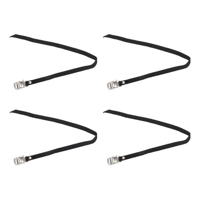 Correas para pedales de bicicletas 2 pares de correas de nailon para pedales de 12 cm de ancho para gimnasio ANGGREK Otros