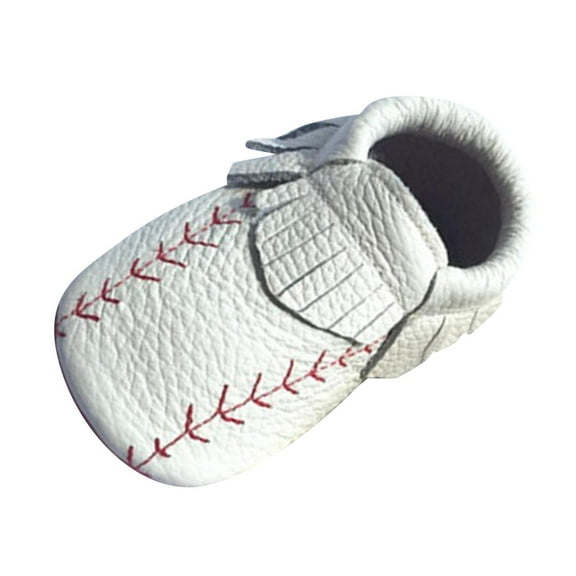 Otqutp 0 to 24 Years Baby Fashion Shoes Spring and Summer Children Toddler Shoes Boys and Girls Sports Shoes Baseball Pattern Casual Shoes