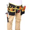 thumbnail image 1 of Tool Belt With 11 Pockets, Tool Pouch, Waterproof Oxford Fabric, With Adjustable Straps, For Electricians, Carpenters, Builders, 1 of 5