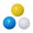 Mélange de Trois Couleurs, variante sur Ensemble de 100 Pcs Balles de Fosse Colorées 2/3 Couleurs Épaissies PE Anti-Écrasement Sans BPA Ni Phtalates Sûres Intérieur Extérieur Bébé Tout-Petit Enfants Balles Rondes Océaniques Jouet de Piscine Kit