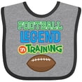 thumbnail image 3 of Inktastic Football Legend In Training Boys Baby Bib, 3 of 4