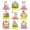 B, variant on 9Pc Happy Easter Honeycomb Centerpieces for Tables, Colorful Bunny Egg Honeycomb Centerpiece Table Decorations, 3D Table Honeycomb for Spring Easter Rabbit Photo Prop Party Supplies