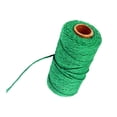 thumbnail image 3 of Cuerda de 2 Cuerda Artesanía hecha Suministros Boho para bolsa Decoración , Verde Gloria cuerda de algodón, 3 of 9
