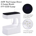 thumbnail image 1 of 1 Set USB Mini Nail Light Portable Fast Easy Nail Extension Manicure UV Machine Women Beauty Accessories, 1 of 8