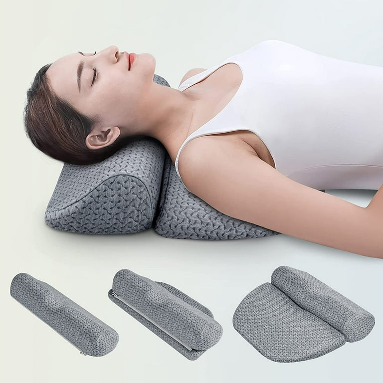 Knee Leg Pillow for Side Sleepers Memory Foam Sleep Cushion Back Pain  Relief US
