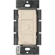 Lutron Caseta Smart Lighting Dimmer Switch for ELV+ Bulbs, Light Almond