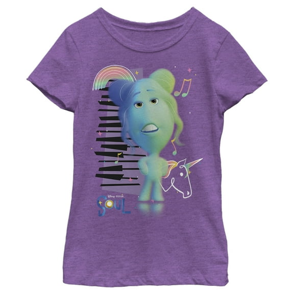 Girl's Soul Sassy Soul Graphic Tee Purple Berry X Large