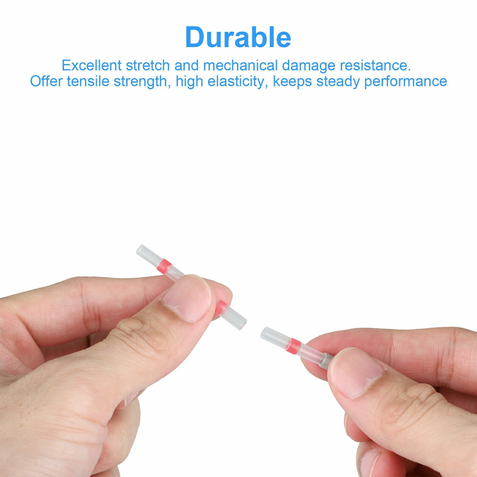 800Pcs Solder Seal Sleeve Tubing Terminals Heat Shrink Butt Wire Connectors
