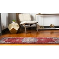 thumbnail image 4 of Rugs.com Eden Collection Rug – 6 Ft Runner Burgundy Medium Rug Perfect For Hallways, Entryways, 4 of 9