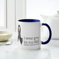 thumbnail image 4 of CafePress - I Wear Grey For My Dad Mugs - 11 oz Ceramic Mug - Novelty Coffee Tea Cup, 4 of 4