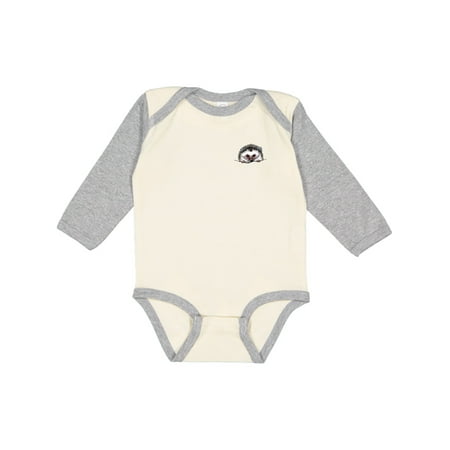 

Inktastic Pocket Hedgehog Boys or Girls Long Sleeve Baby Bodysuit