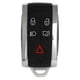 thumbnail image 1 of Jaguar XK XKR 5-Button Car Key Shell with Key Cover, 1 of 5