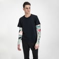 thumbnail image 5 of PAYOHTO Women Men Gardening Sleeves with Thumb Hole, Sun Protection Cooling Arm Sleeves for Farm Work Sports Peony Roses Butterfly, 5 of 8