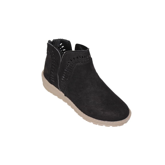 BOTIN CASUAL VESTIR LEON NIÑA NEGRO GAMUZA 4002 Leon 4002p