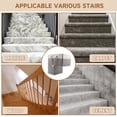 thumbnail image 6 of Stair Basket for Stairs with Handle, Staircase Baskets for Carpeted and Wooden Stairs,16" Step Storage Laundry basket for Stairs, Toys, Clothes, Books, Tools, Magazine, with Hard Board, Anti-slip, 6 of 8