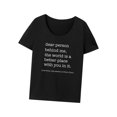 thumbnail image 2 of Camiseta para mujer con cuello redondo, camiseta clásica de ajuste regular, camiseta básica ligera para uso diario, trabajo, playa S, 2 of 8