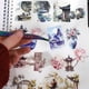 thumbnail image 3 of Pinzas de injerto de alta densidad de acero inoxidable JIANWU, herramienta de Collage de diario, suministros creativos DIY para estudiantes, papelería, 3 of 5