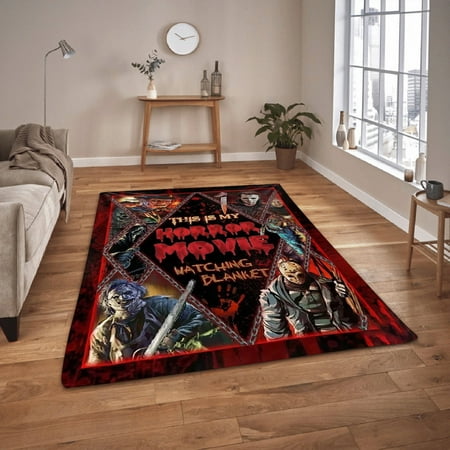 

LBS Halloween Horror Movie Character Blanket Flannel Blanket Air Conditioner Blanket Cover Blanket