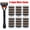 1 and 24 comb, variant on 4/12/24 Pcs 5-layer Men's Razor Fusion Pro Power Shaving Shaver Male Face Beard Hair Trimmer 5 Layer Blades Replacement Refills