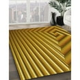 thumbnail image 3 of Ahgly Tapis Rond Lavable en Machine Intérieur Transitionnel Acajou Brun, 5 Pieds Rond, 3 of 7