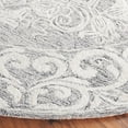 thumbnail image 3 of SAFAVIEH Abstract Ruadhan Oriental Area Rug, Ivory/Light Grey, 6' x 6' Round, 3 of 8