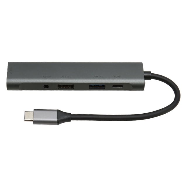 Concentrador USB C Bling Bling Adaptador Multipuerto 5 Puertos Funcionalidad Versátil