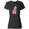 thumbnail image 3 of Inktastic Ballet Shoes, Ballet Slippers, Ballet Dance - Pink Women's T-Shirt, 3 of 5