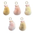 thumbnail image 2 of Sonducket LLavero de anillo portátil para coche, soporte para llavero, bolso, cartera, bolso, llavero decorativo, colgante, joyería para mujer Ropa, zapatos y accesorios Miscelánea Marrón claro Sonducket AP014155-05, 2 of 6